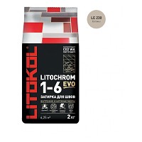 Затирка LITOCHROM 1-6 EVO LE 230 багамы (2 кг)